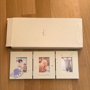 NWT Hallmark Baby Triple Photo Frame